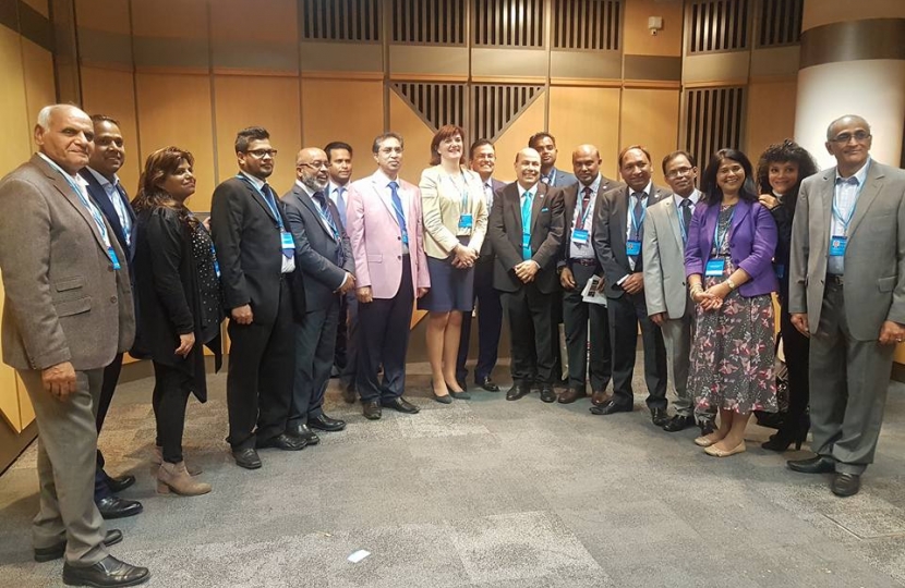 CFoB Fringe Reception with Nicky Morgan MP